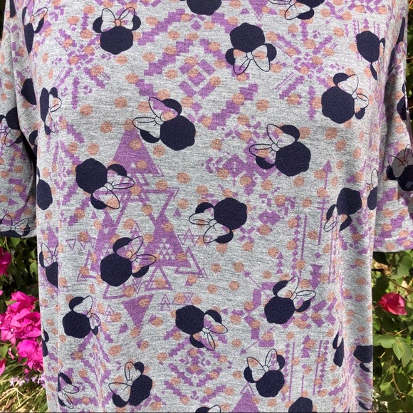 LulaRoe Minnie Mouse Irma High\Low Tunic Top - Picture 2 of 7
